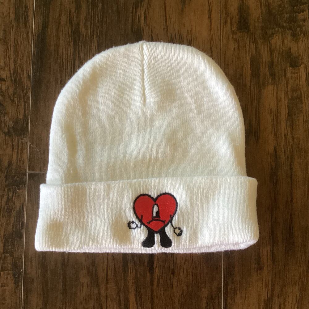 Bad Bunny Acrylic Knit Beanie